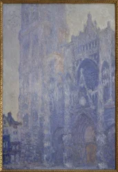 La cathédrale de Rouen. Le portail et la tour Saint-Romain